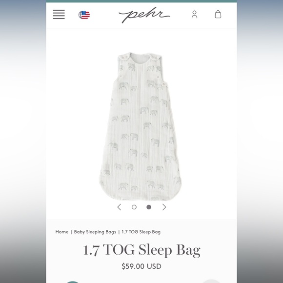 Pehr Baby Organic Sleep Sack